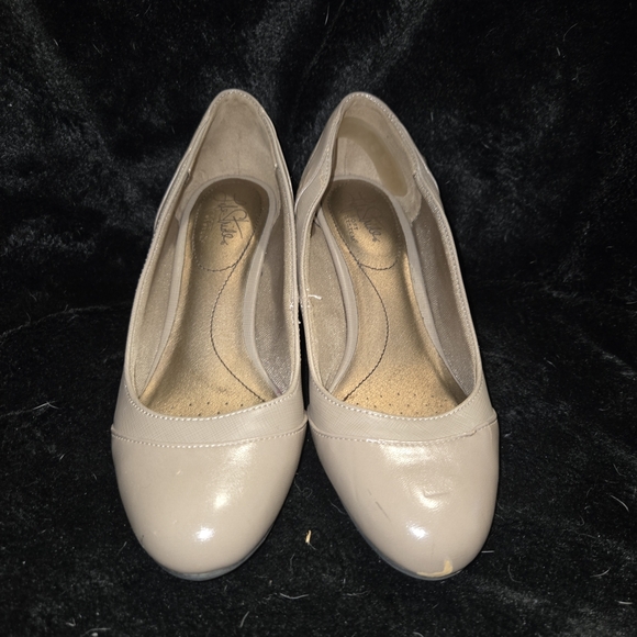 Life Stride Taupe Wedge Shoes - Picture 2 of 7